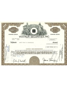 1973 - VESTAUR SECURITIES, INC. - 100 AZIONI