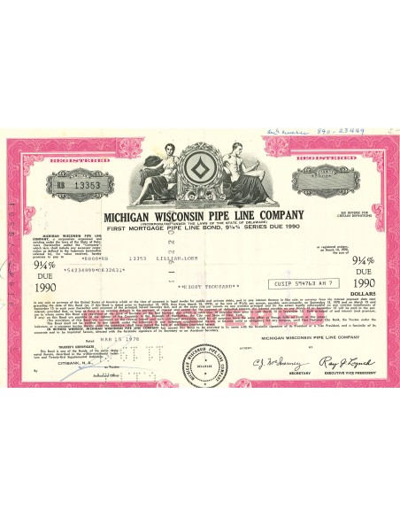 1978 - MICHIGAN WISCONSIN PIPE LINE COMPANY