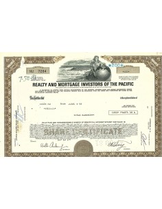 1981 - REALTY AND MORTGAGE INVESTORS OF THE PACIFIC