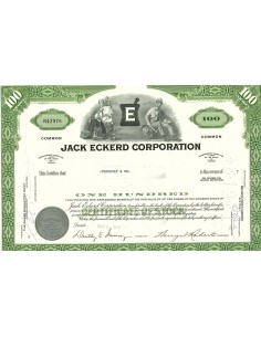1970 - JACK ECKERD CORPORATION - 100 AZIONI