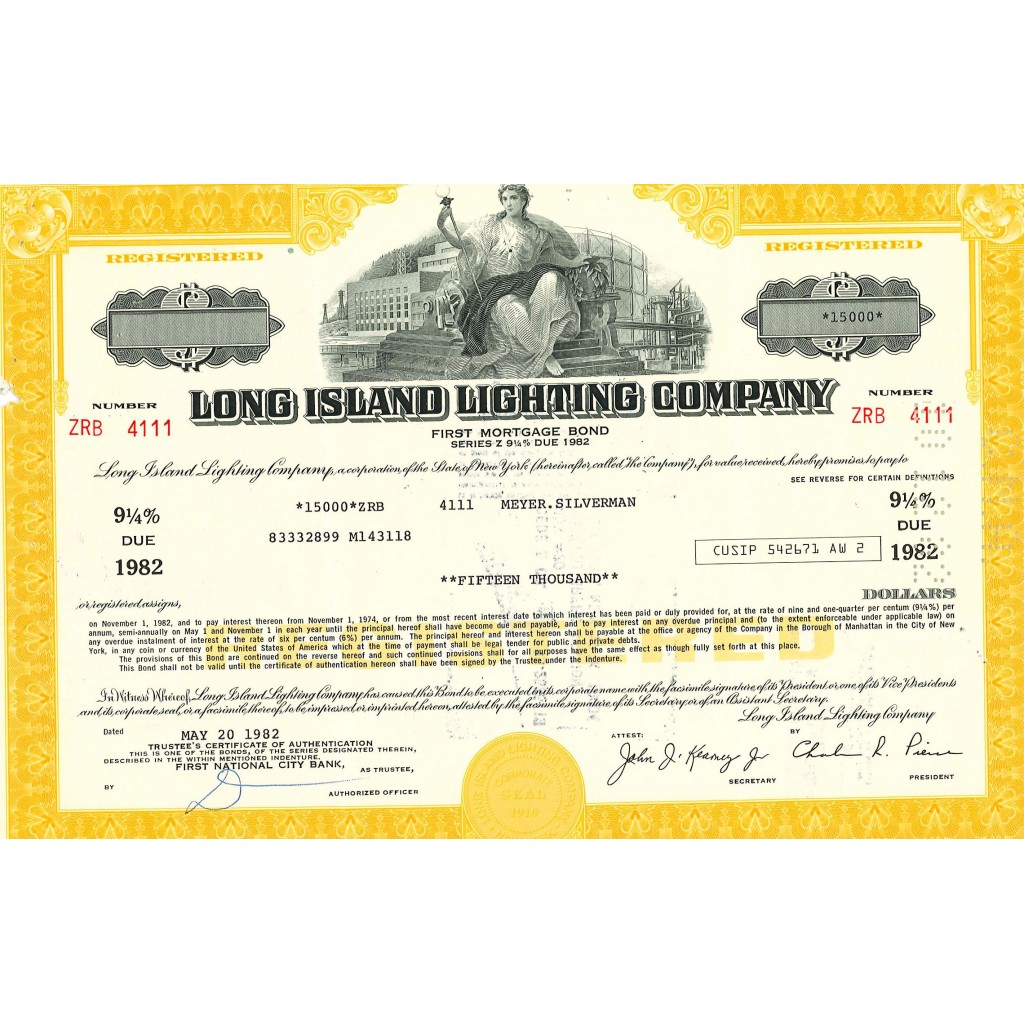 1982 - LONG ISLAND LIGHTING COMPANY