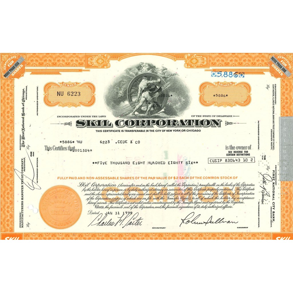 1979 - SKIL CORPORATION