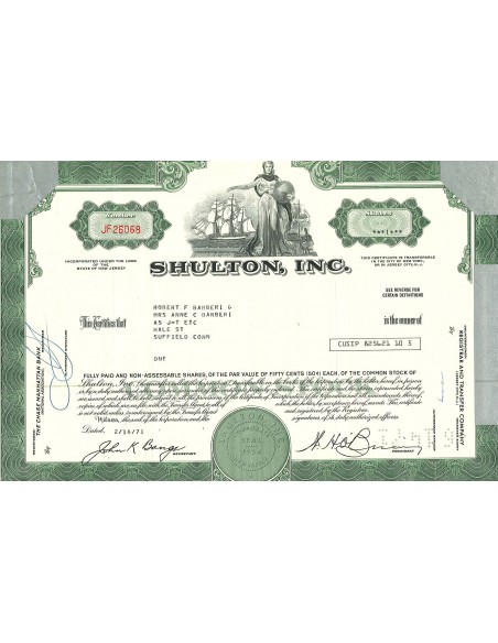 1971 - SHULTON, INC.