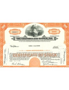 1968 - THE COLUMBIA GAS SYSTEM, INC. - 100 AZIONI