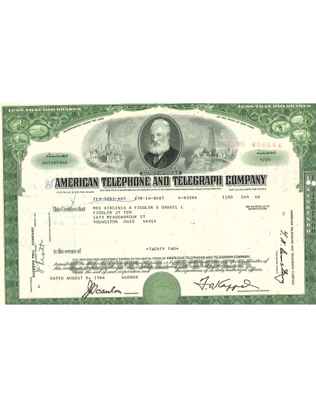 1966 - AMERICAN TELEPHONE AND TELEGRAPH COMPANY