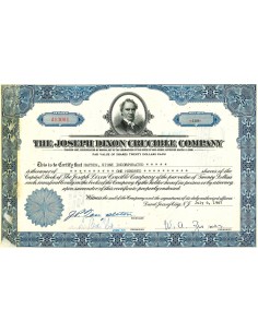 1967 - THE JOSEPH DIXON CRUCIBLE COMPANY