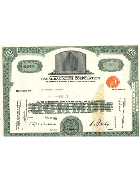 1963 - CANAL-RANDOLPH CORPORATION