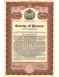 1927 - COUNTY OF PASSAIC (VIOLA)