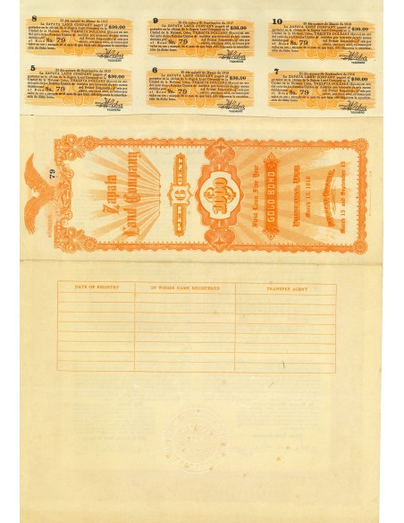 1913 - ZAPATA LAND COMPANY