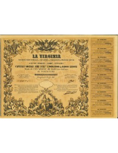 1862 - LA VIRGINIA SOC. INDUSTRIALE DI MINIERE IN...