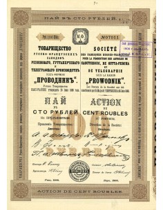 1906 - PROWODNIK-S. DES FABR. RUSSES-FRANC. POUR LA PROD....