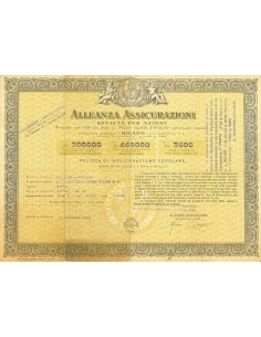 1953 - ALLEANZA ASSICURAZIONI - VITA MISTA - MILANO