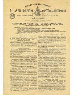 1905 - ITALIANA DI ASSICURAZIONE CONTRO GLI INFORTUNI S....