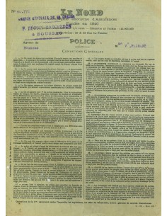 1922 - LE NORD - FULMINI - BOUSSAC