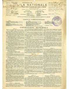 1919 - LA NATIONALE - INCENDIO - VERONA