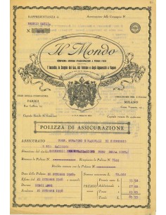 1928 - IL MONDO - INCENDIO - REGGIO EMILIA