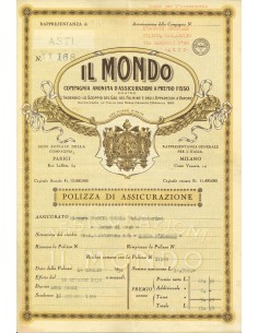 1934 - IL MONDO - INCENDIO - ASTI