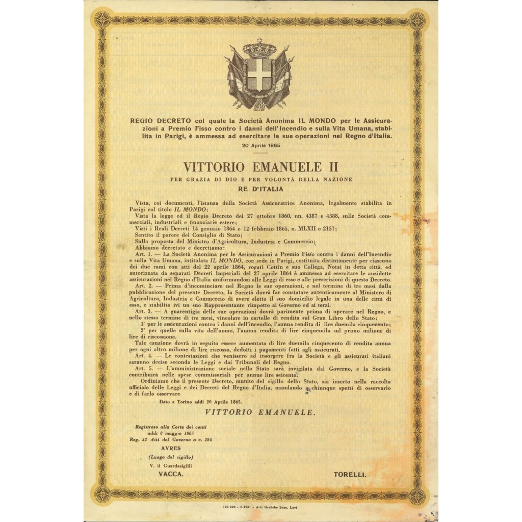 1934 - IL MONDO - INCENDIO - ASTI