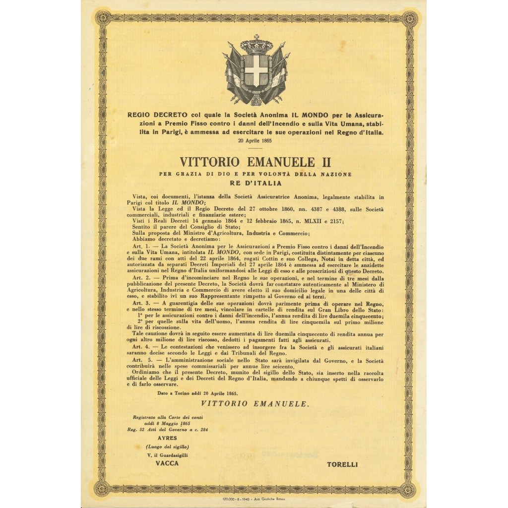 1943 - IL MONDO - INCENDIO -PORTOGRUARO