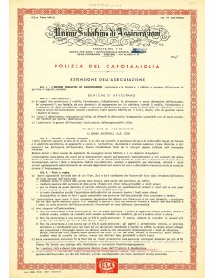 1960 - UNIONE SUBALPINA DI ASSICURAZIONI - VARIE - TORINO