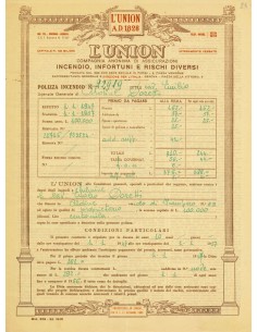 1947 - L' UNION - INCENDIO - UDINE