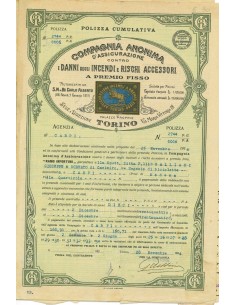1924 - COMP. ANONIMA D'ASSICURAZIONE CONTRO I DANNI DEGLI...