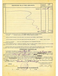 1897 - ASSICURAZIONI GENERALI DI VENEZIA - INCENDIO - CENTO 2