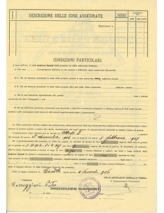 1906 - ASSICURAZIONI GENERALI DI VENEZIA - INCENDIO - CENTO 2