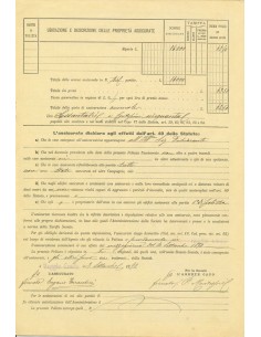 1890 - SOCIETA' REALE - INCENDIO - REGGIO EMILIA 2