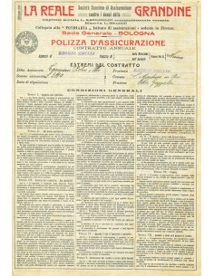 1913 - LA REALE - GRANDINE - REGGIO EMILIA