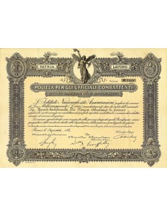 1918 - ISTITUTO NAZIONALE DELLE ASSICURAZIONI - UFFICIALI...