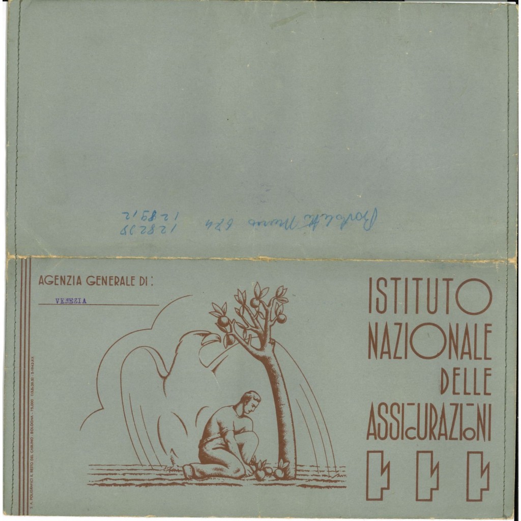 1943 - ISTITUTO NAZIONALE DELLE ASSICURAZIONI -...