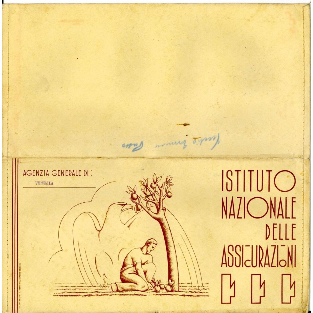 1943 - ISTITUTO NAZIONALE DELLE ASSICURAZIONI -...