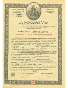 1936 - LA FONDIARIA VITA - VITA - PALERMO