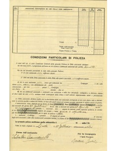 1916 - COMPAGNIA DI ASSICURAZIONE DI MILANO - INCENDIO -... 2