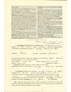 1882 - COMPAGNIA D'ASSICURAZIONE - INCENDIO - VERONA 2