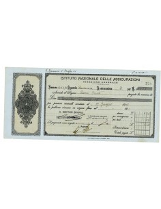 1918 - ISTITUTO NAZIONALE DELLE ASSICURAZIONI - ROMA