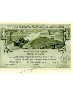 1911 - SOCIETA' ITALIANA SEGNALATORE AUTOMATICO - 1... 2