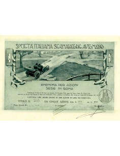1911 - SOCIETA' ITALIANA SEGNALATORE AUTOMATICO - 5... 2
