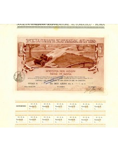 1911 - SOCIETA' ITALIANA SEGNALATORE AUTOMATICO - 10...