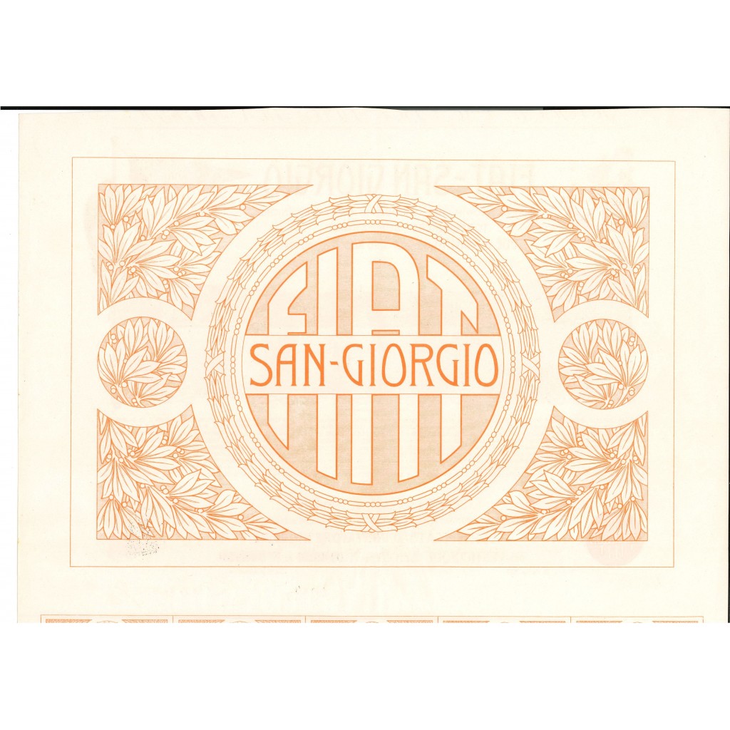 1917 - FIAT SAN GIORGIO COSTRUZIONI NAVALI E...