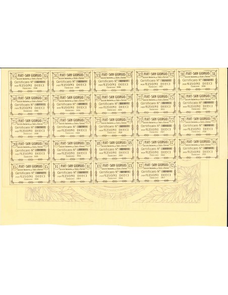 1917 - FIAT SAN GIORGIO COSTRUZIONI NAVALI E MECCANICHE - 10 AZIONI - TORINO7