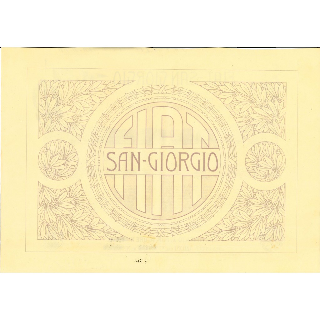 1917 - FIAT SAN GIORGIO COSTRUZIONI NAVALI E...