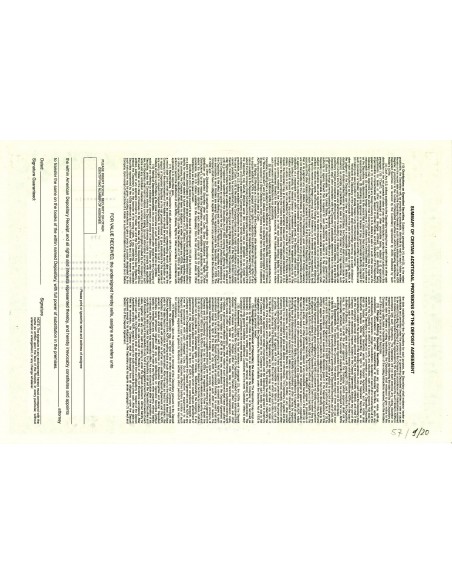 2000 - FIAT S.p.A. 1 AZIONE - NEW YORK