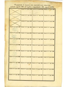 1863 - DEBITO PUBBLICO REGNO D'ITALIA 5% RENDITA LIRE... 2