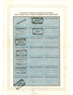 1917 - CERTIFICATO USUFRUTTO 3,50% - DEBITO PUBBLICO... 2