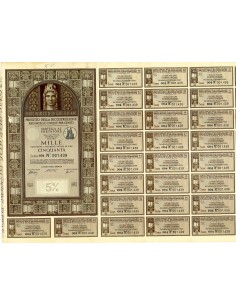 1947 - PRESTITO DELLA RICOSTRUZIONE REDIMIBILE 5% -...