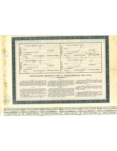 1916 - CITTA' DI TORINO - PRESTITO DI LIRE 10.000.000 -... 2