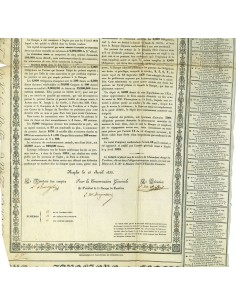 1835 - BANQUE DU TAVOLIERE DE FOGGIA OBBLIGAZIONE DA 500... 2