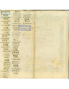1857 - SOC. ANON. PIACENTINA PER L'ILLUMINAZIONE A GAZ... 2